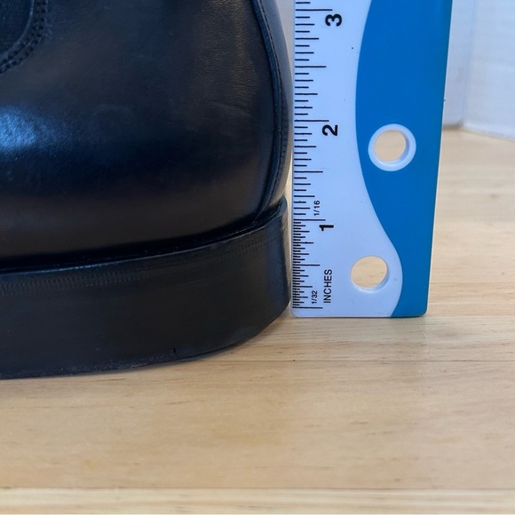 Prada Black Leather Chelsea Boots with Elastic Panels/Mens/Size UK 10/US 11 - Picture 7 of 10